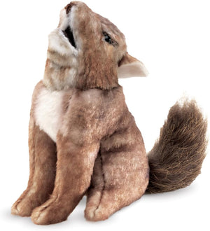 Folkmanis Puppets - 8005 | Mini Coyote Finger Puppet