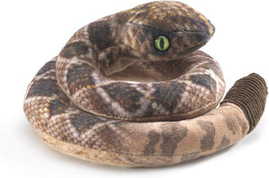 Folkmanis Puppets - 2789 | Mini Rattlesnake Trout Finger Puppet