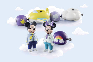 Playmobil - 71320 | 1.2.3 Disney:  Mickey's & Minnie's Cloud Ride