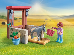 Playmobil - 71471 | Country: Farmyard Vet Starter Pack