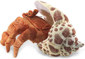 Folkmanis Puppets - 2867 | Hermit Crab Puppet
