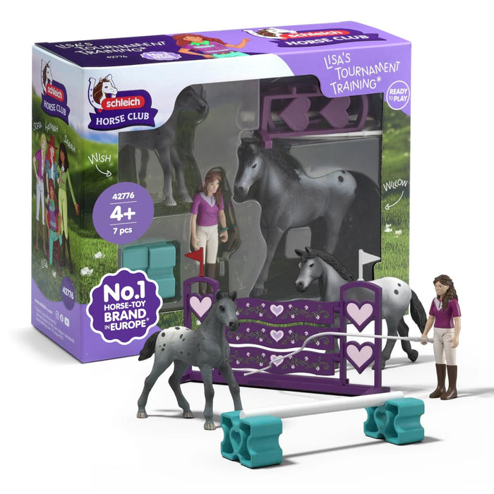 Schleich - 42776 | Horse Club: Lisa's Tournament Training – Castle