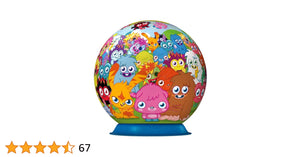 Ravensburger - 12144 | Moshi Monsters - 72 PC 3D Puzzle