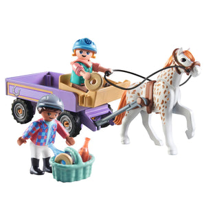 Playmobil - 71496 | Horses of Waterfall: Pony Carriage 