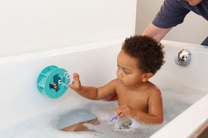 Playmobil - 70636 | 1-2-3 Aqua: Water Wheel With Baby Shark
