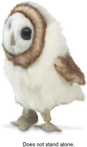 Folkmanis Puppets - 2645 | Mini Barn Owl - Finger Puppet