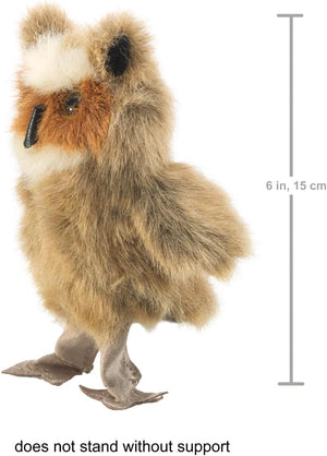 Folkmanis Puppets - 2752 | Mini Great Horned Owl Finger Puppet