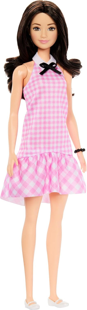 Barbie - 17664 | Barbie Fashionistas Fashion Doll - #224 Pink Gingham Dress