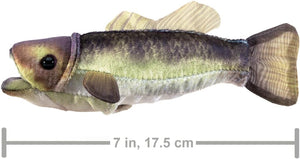Folkmanis Puppets - 8008 | Mini Largemouth Bass Finger Puppet