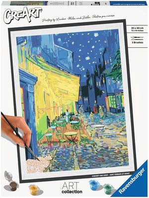 Ravensburger - 235193 | CreArt - Van Gogh - Cafe Terrace at Night