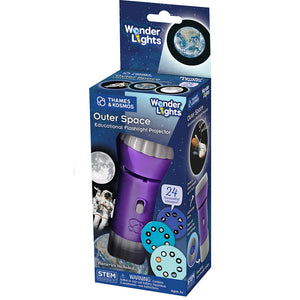 Thames & Kosmos - 656102 | Wonder Lights: Outer Space - Eductional Flashlight Projector
