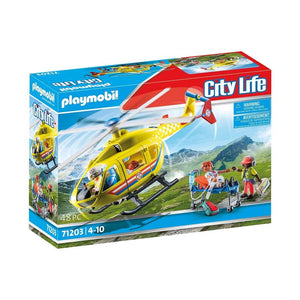 Playmobil - 71203 | City Life: Medical Helicopter
