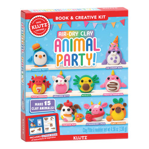 Klutz - 13401 | Air-Dry Clay Animal Party!