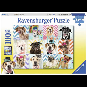 Ravensburger - 10870 | Doggy Disguise - 100 PC Puzzle
