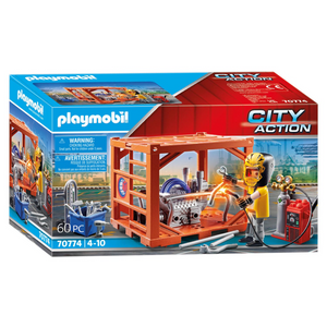 Playmobil - 70774 | City Action: Container Manufacturer