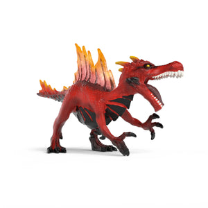 Schleich - 70834 | Eldrador Creatures - Fire Saurian vs. Jungle Lizard