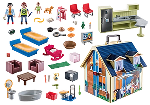 Playmobil - 70985 | Dollhouse: Take Along Dollhouse