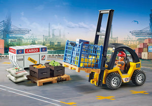 Playmobil - 71528 | My Life: Forklift Truck with Cargo