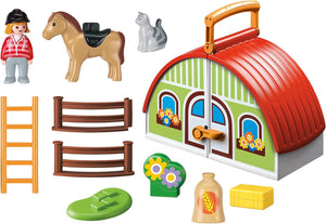 Playmobil - 70180 | 1.2.3: My Take Along Farm