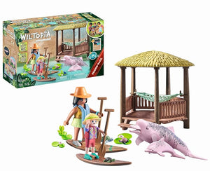 Playmobil - 71143 | Wiltopia: Paddling Tour with River Dolphins