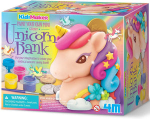 4M - 4778 | Kidzmaker: Glitter Unicorn Bank