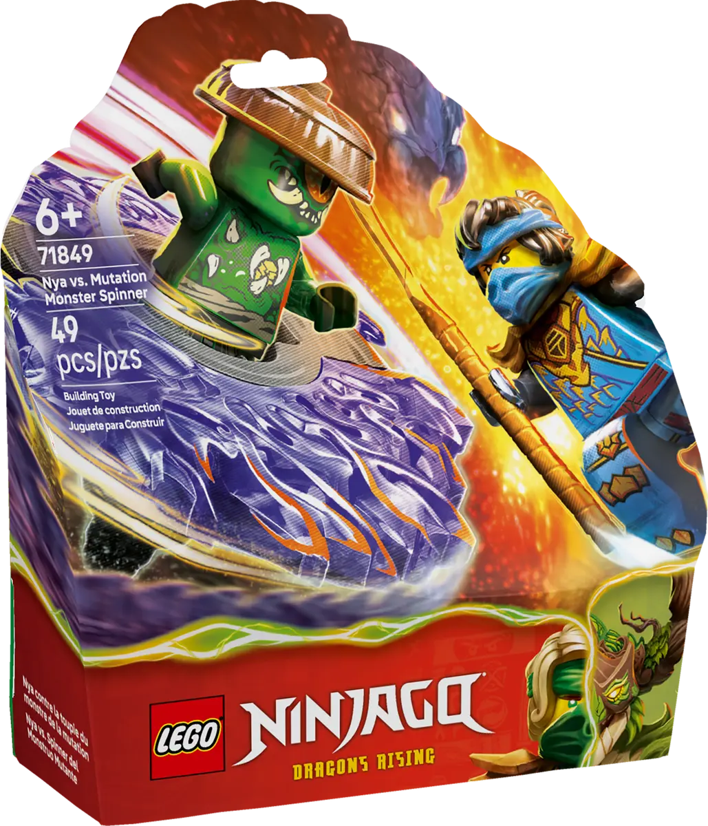 LEGO - 71849 | Ninjago: Nya vs. Mutation Monster Spinner – Castle Toys