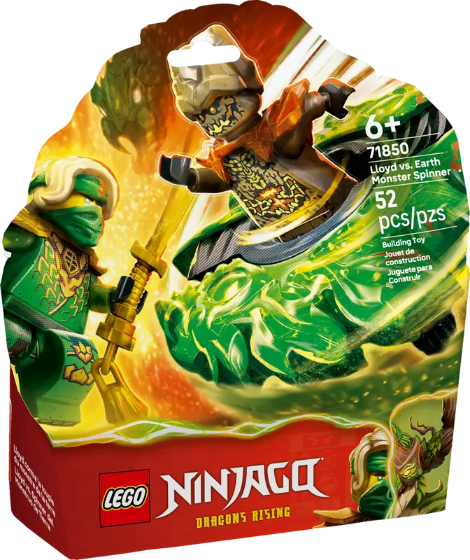 ズーコン LEGO - 71850 | Ninjago - Lloyd vs. Earth Monster Spinner – Castle Toys