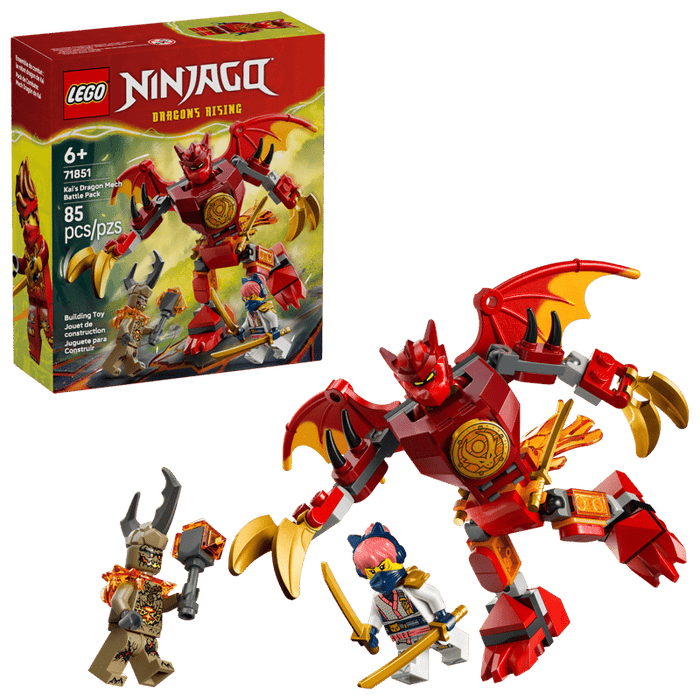 LEGO - 71851 | Ninjago - Kai's Dragon Mech Battle Pack – Castle Toys