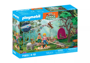 Playmobil - 71855 | Animals & Friends: A Fun Birthday Party