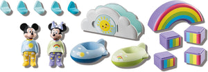 Playmobil - 71319 | 1.2.3 Disney:  Mickey's & Minnie's Cloud Home
