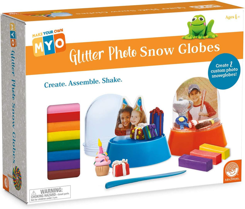 MindWare - MW-19767 | Make Your Own Glitter Photo Snow Globes