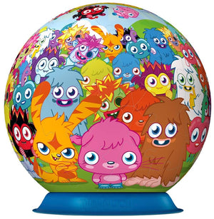 Ravensburger - 12144 | Moshi Monsters - 72 PC 3D Puzzle