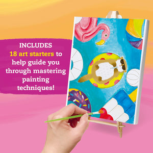 Klutz - 11409 | Canvas Painting Studio Craft Kit by Klutz