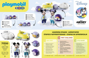 Playmobil - 71320 | 1.2.3 Disney:  Mickey's & Minnie's Cloud Ride