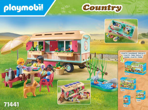 Playmobil - 71441 | Country: Cosy Cafe with Vegetable Garden