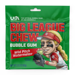 Big League Chew - Wild Pitch Watermelon