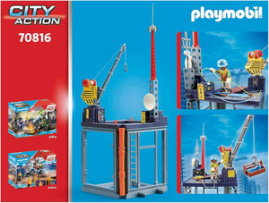 Playmobil - 70816 | City Action: Construction Site Starter Pack