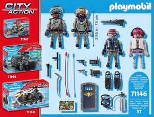 Playmobil - 71146 | City Action: Police Figure Set