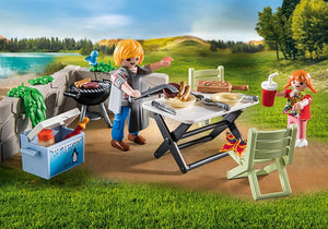 Playmobil - 71427 | Camping: Family Barbecue