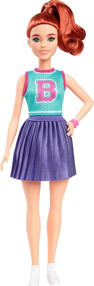 Barbie - HYT90 | Barbie Fashionistas Fashion Doll - #232 Sport Skirt Multicolored