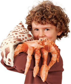 Folkmanis Puppets - 2867 | Hermit Crab Puppet