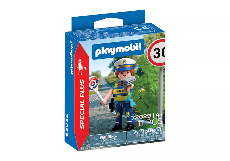Playmobil - 72029 | Special Plus - Police Officer with Speed
