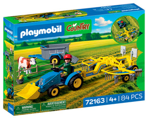 Playmobil - 72163 | Country: Small Tracker with Hay Swather