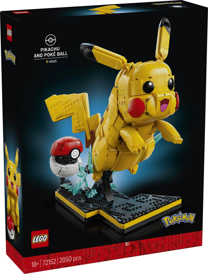 LEGO - 72152 | Pokemon: Pikachu and Poke Ball – Castle Toys