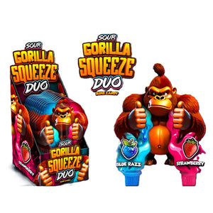 Gorilla Squeeze Duo Slime Sour Candy