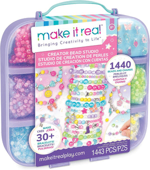 Make It Real - Creator Bead Studio DIY Bracelet Kit and Carry Case