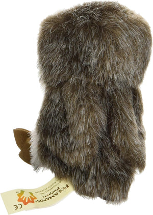Folkmanis Puppets - 2638 | Mini Spotted Owl Finger Puppet
