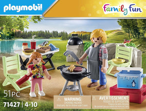 Playmobil - 71427 | Camping: Family Barbecue