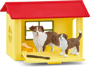 Schleich - 42573 | Farm World: Friendly Dog House – Castle Toys