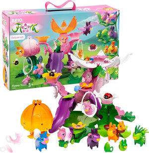 BRIO - 36242 | Brio Flora - Flower Town Deluxe Set (47 Pieces)